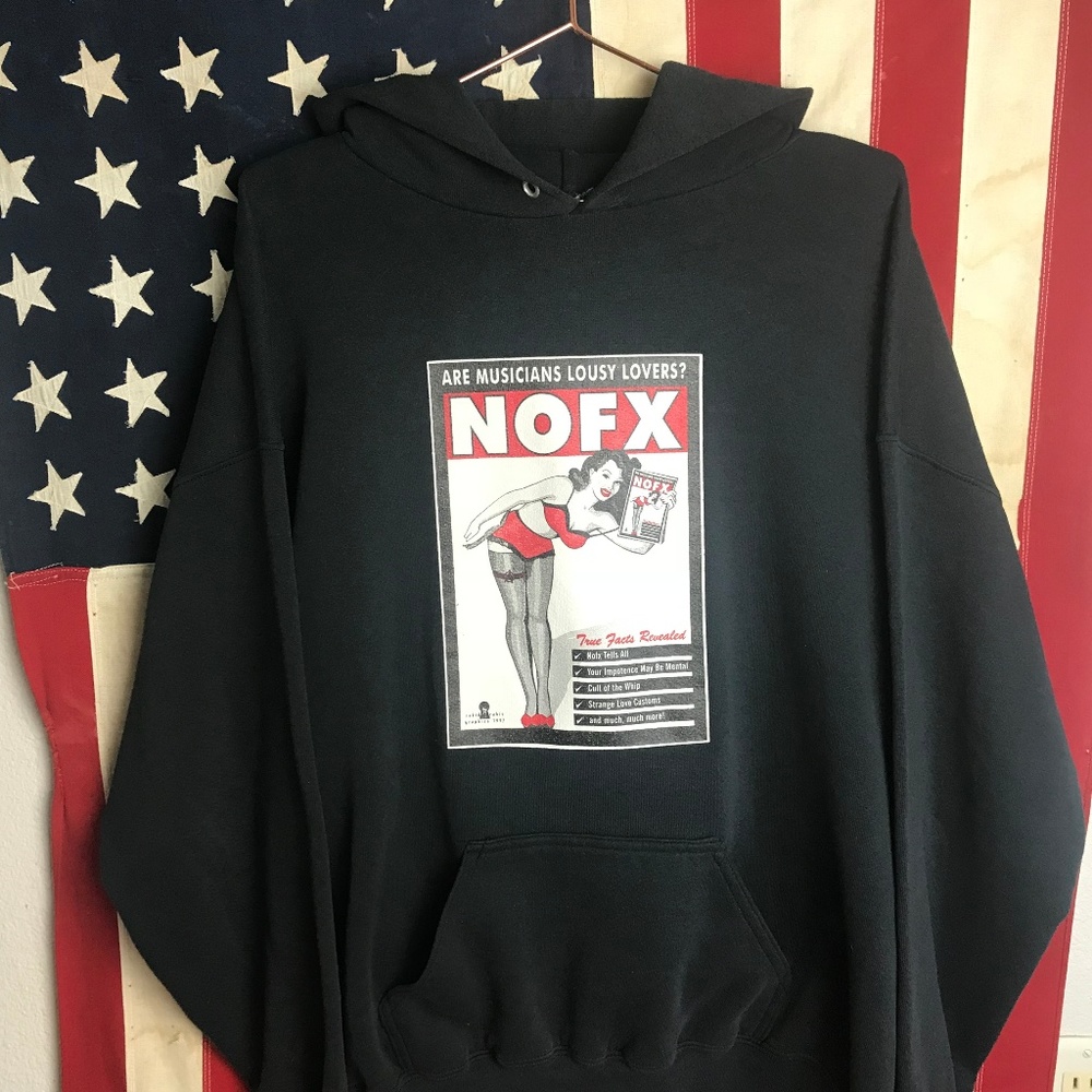 NOFX Hoodie 90's Vintage VERY RARE